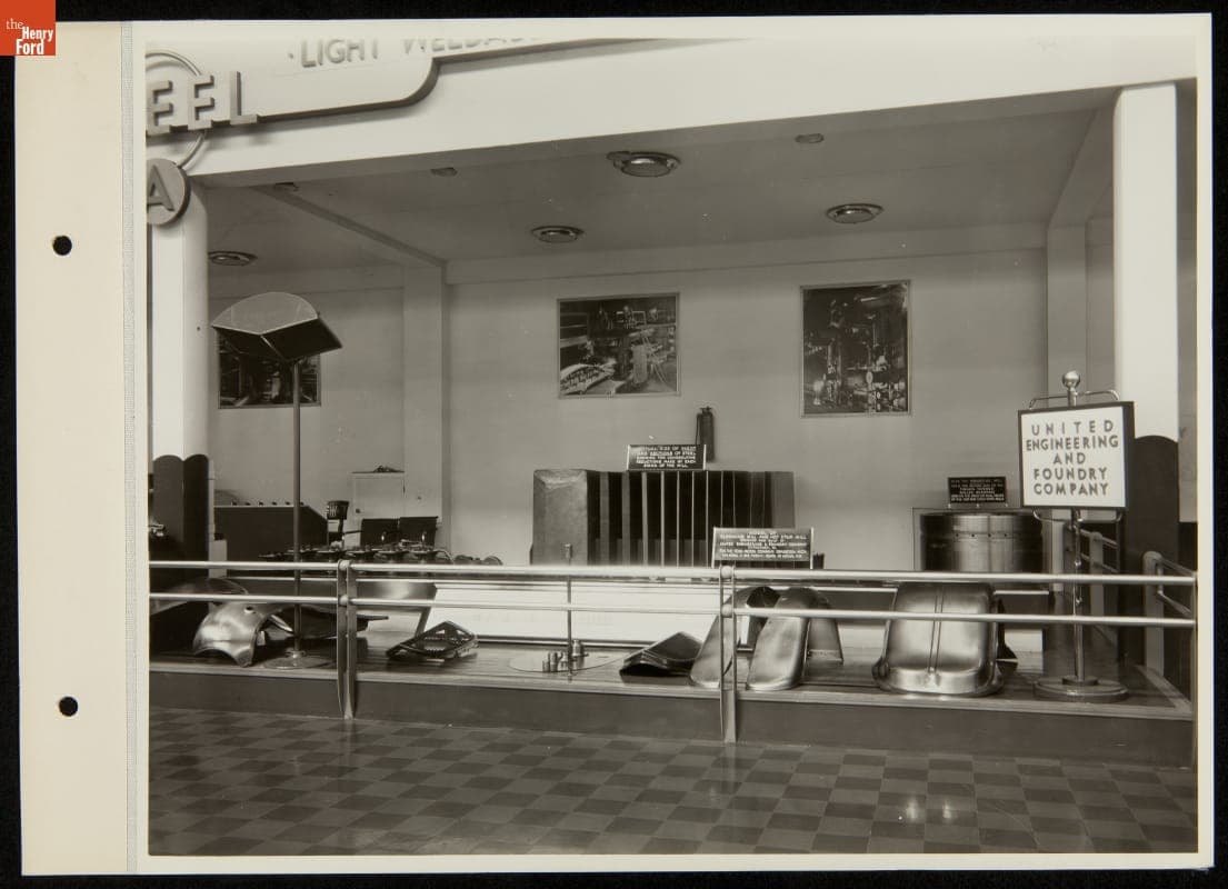 United Engineering and Foundry Display, Ford Exhibition Building, Century of Progress International Exposition, Chicago, 1934