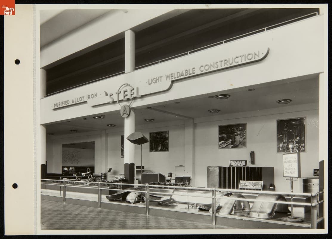 United Engineering and Foundry Display, Ford Exhibition Building, Century of Progress International Exposition, Chicago, 1934