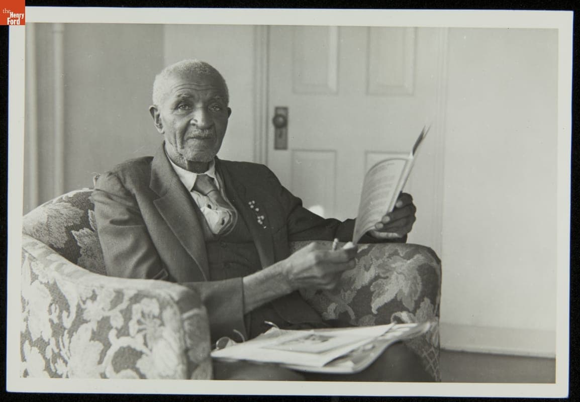 George Washington Carver at Starr Commonwealth for Boys School, Albion, Michigan, 1939