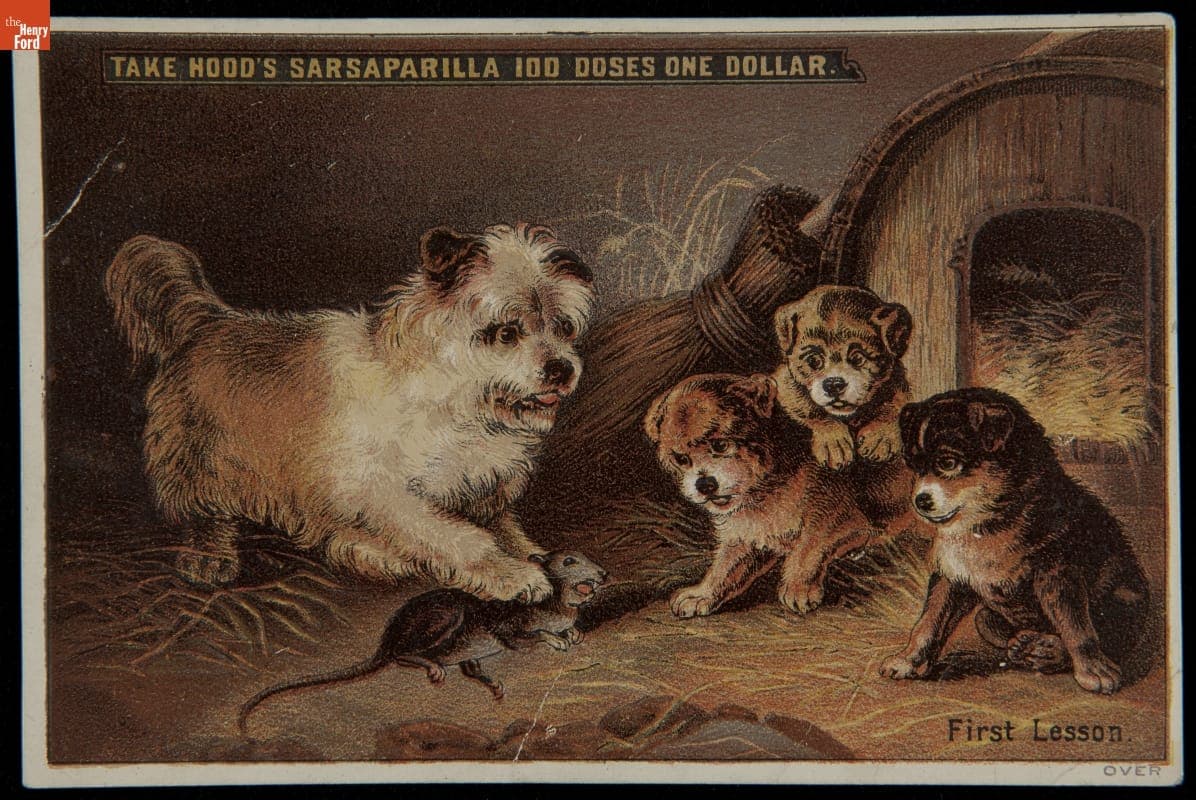Trade Card for Hood's Sarsaparilla, C.I. Hood & Co., circa 1885