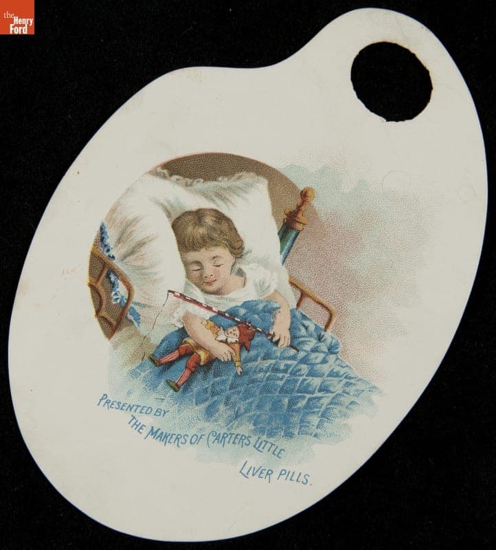 Trade Card for Carter's Little Liver Pills, Carter Medicine Co., 1880-1900