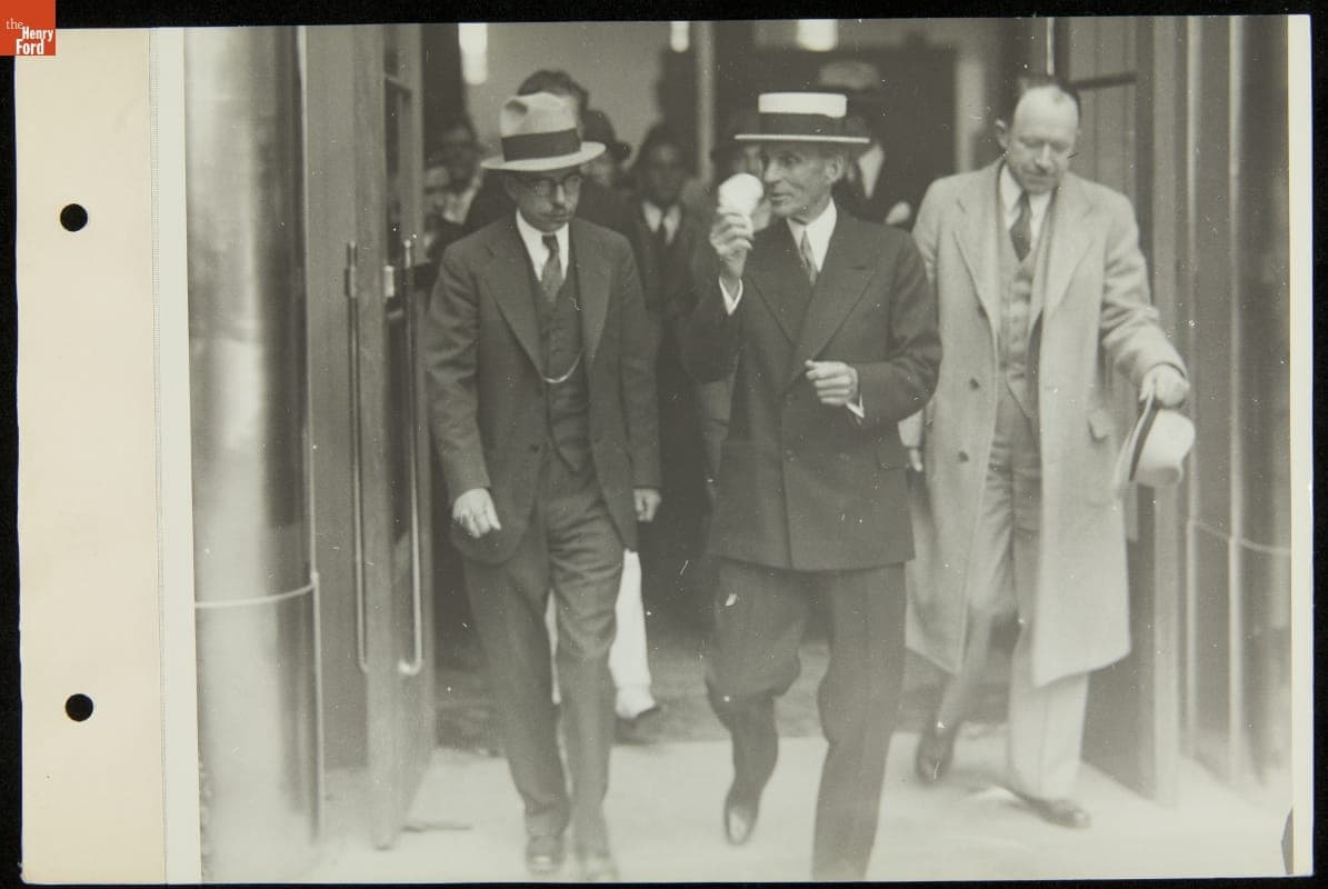 Henry Ford at Century of Progress International Exposition, Chicago, Illinois, 1934