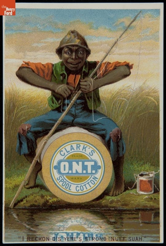 Trade Card for Clark's O.N.T. Cotton Thread, 1880-1896