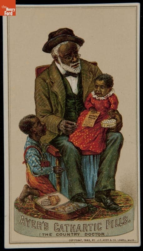Trade Card for Ayer's Cathartic Pills, 1883
