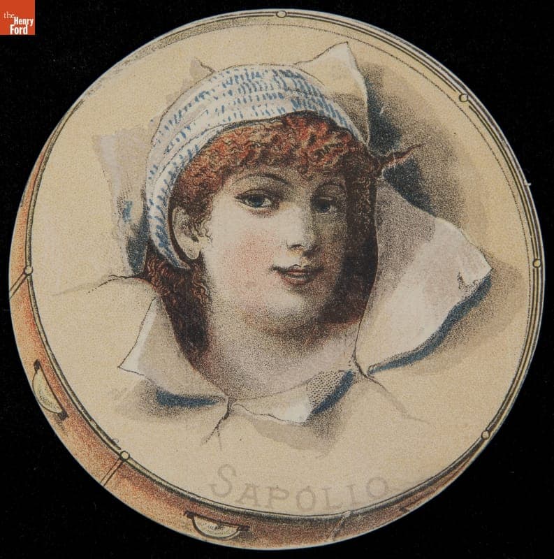 Trade Card for Sapolio Soap, Enoch Morgan's Sons, 1887