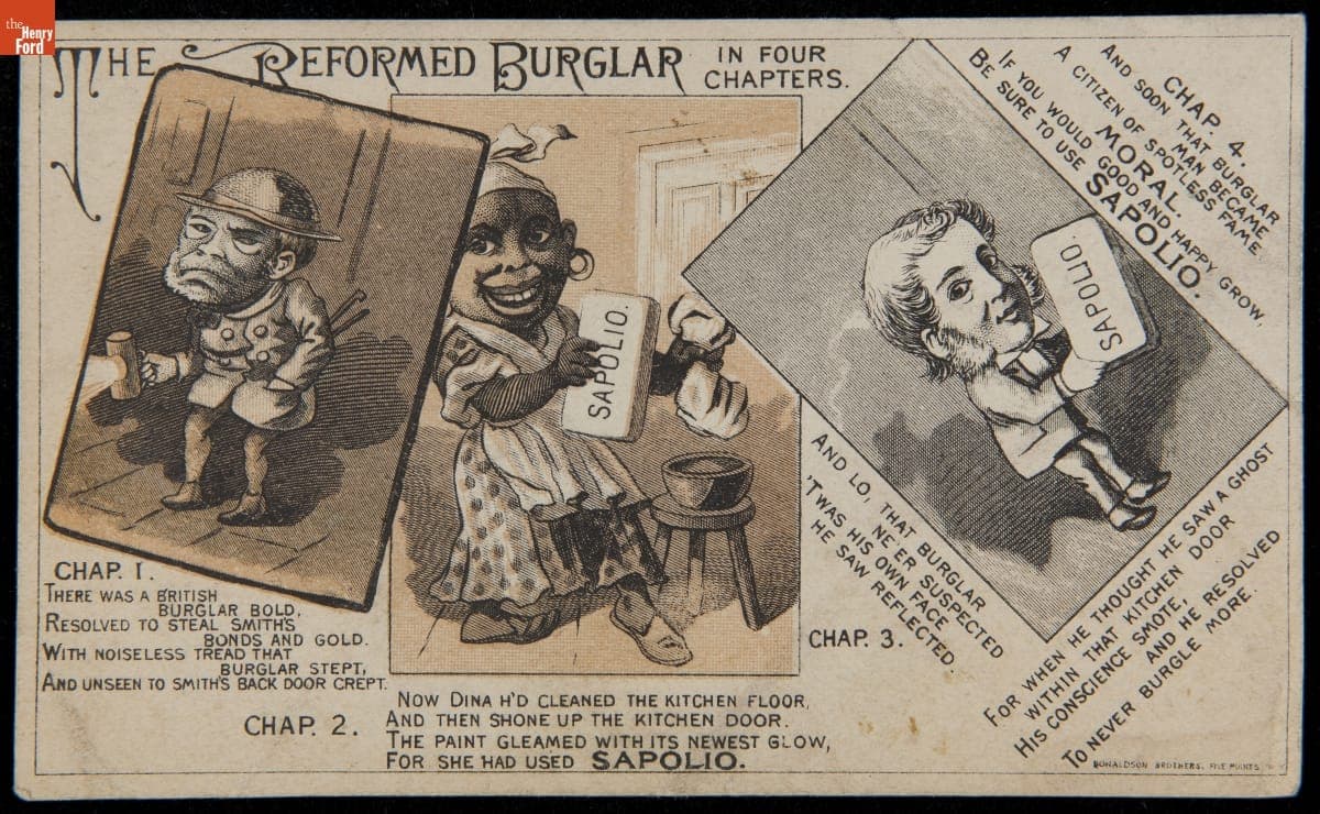 Trade Card for Sapolio Soap, Enoch Morgan's Sons, 1870-1890