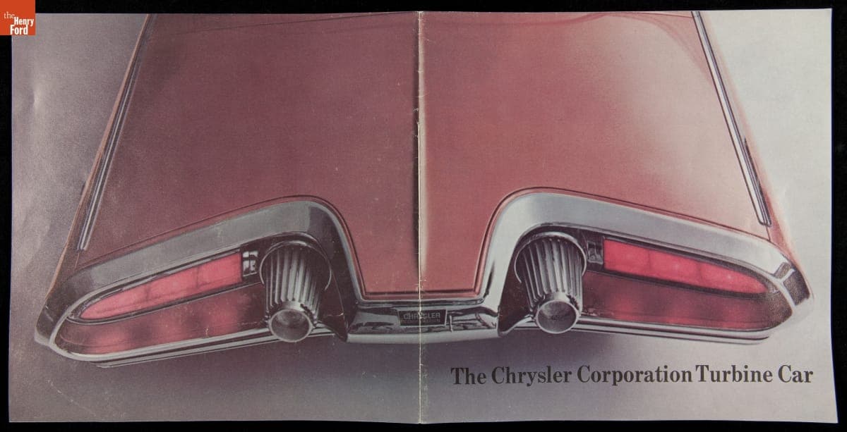 Sales Brochure for the Chrysler Corporation Turbine Car, 1966