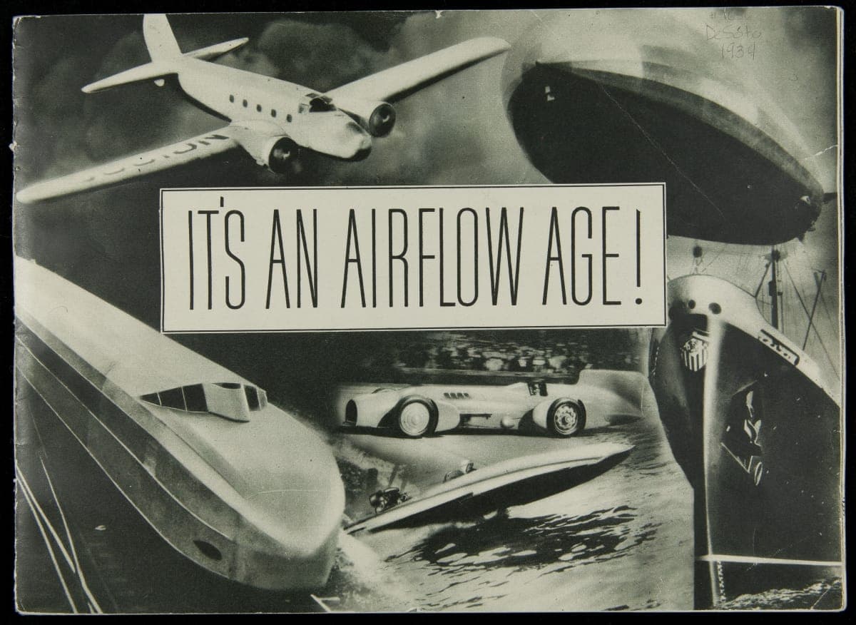 Sales Brochure for the DeSoto Airflow, "It's an Airflow Age!," 1934