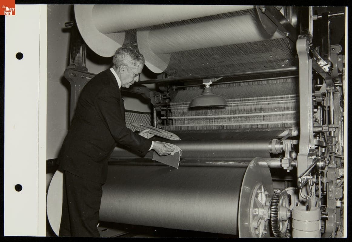 Herbert T. Strong at Ford Exposition, New York World's Fair, 1939