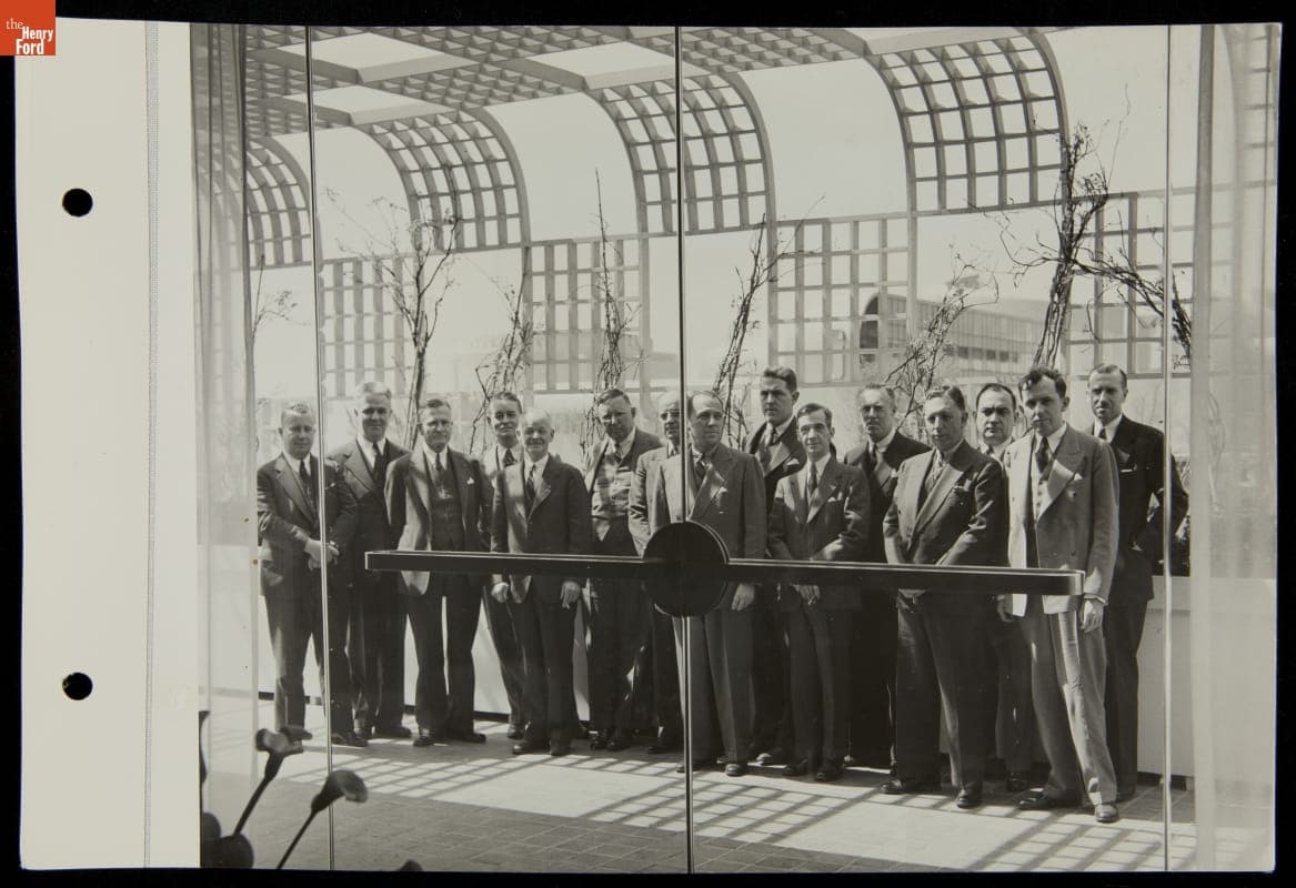 Fleet Owners at Ford Exposition Garden Court, New York World's Fair, 1939