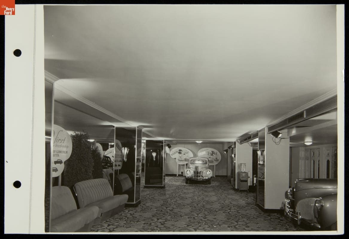 Ford 1940 Style Show, Hotel Astor, 1939