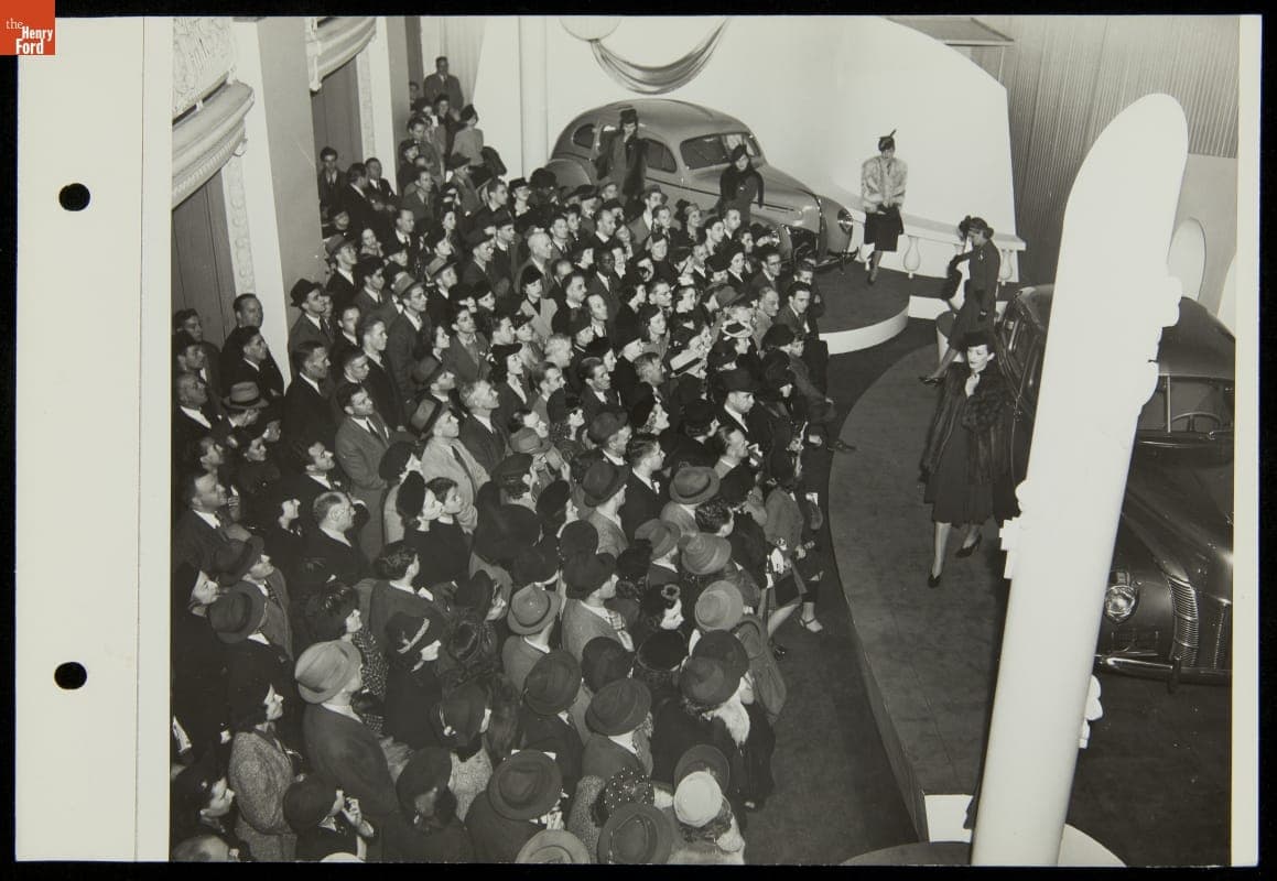 Fashion Models at Ford 1940 Style Show, Hotel Astor, 1939