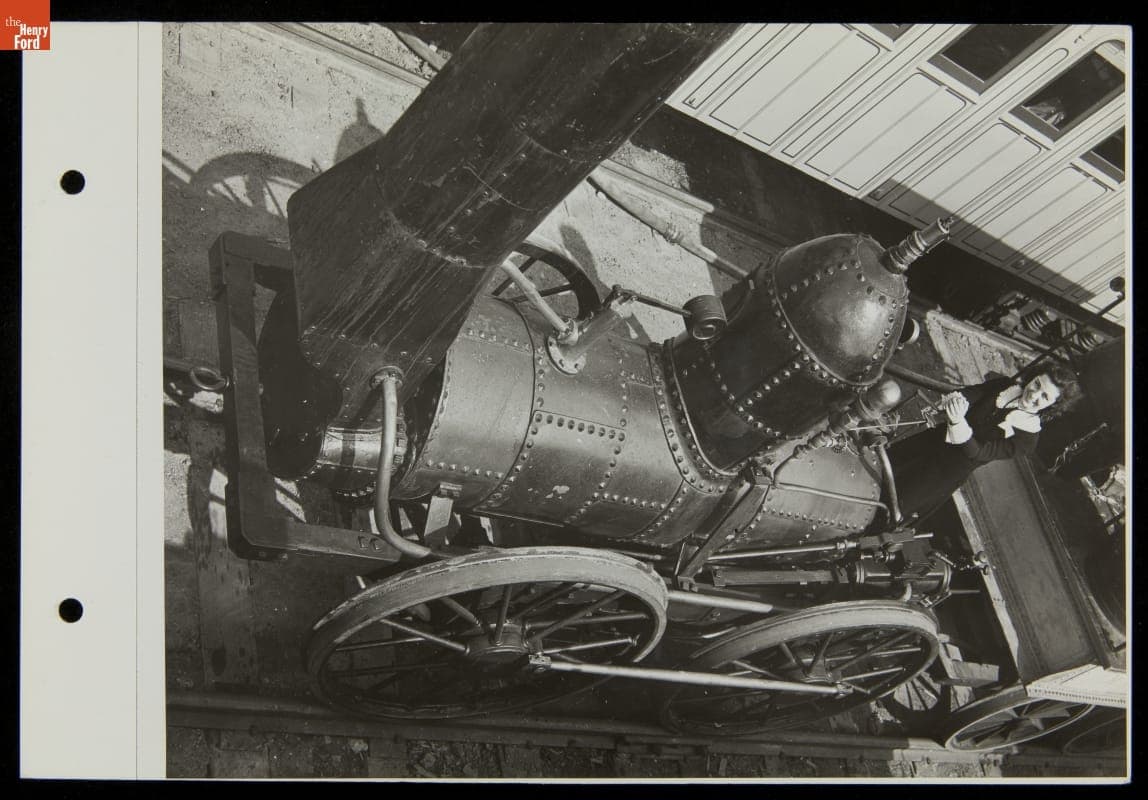 DeWitt Clinton Train Replica at Ford Exposition, New York World's Fair, 1939