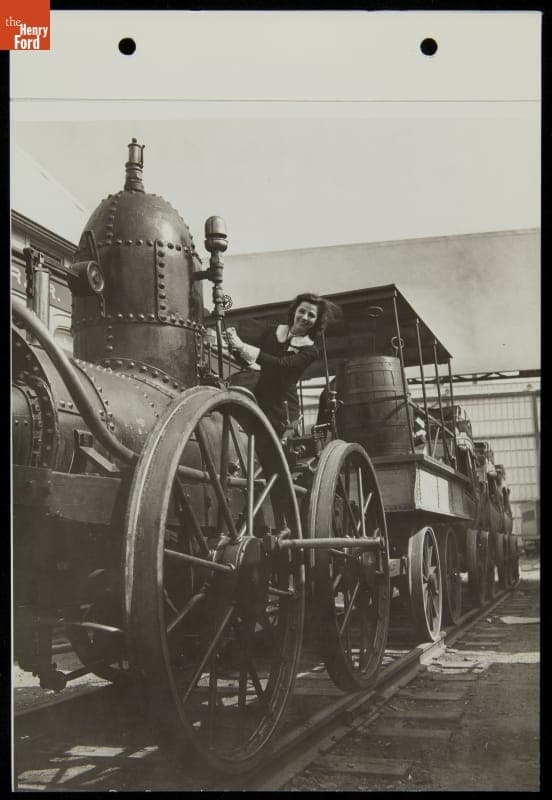 DeWitt Clinton Train Replica at Ford Exposition, New York World's Fair, 1939