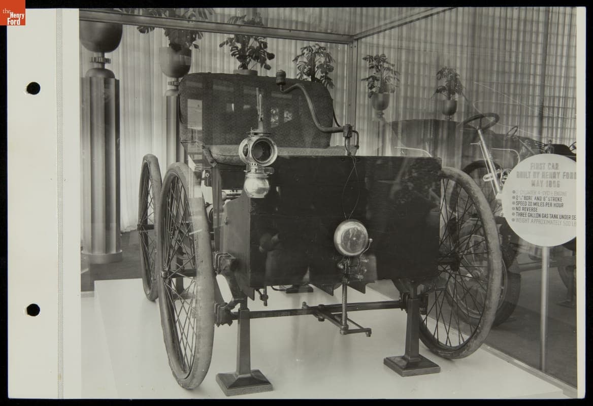 Quadricycle at Ford Exposition, New York World's Fair, 1939
