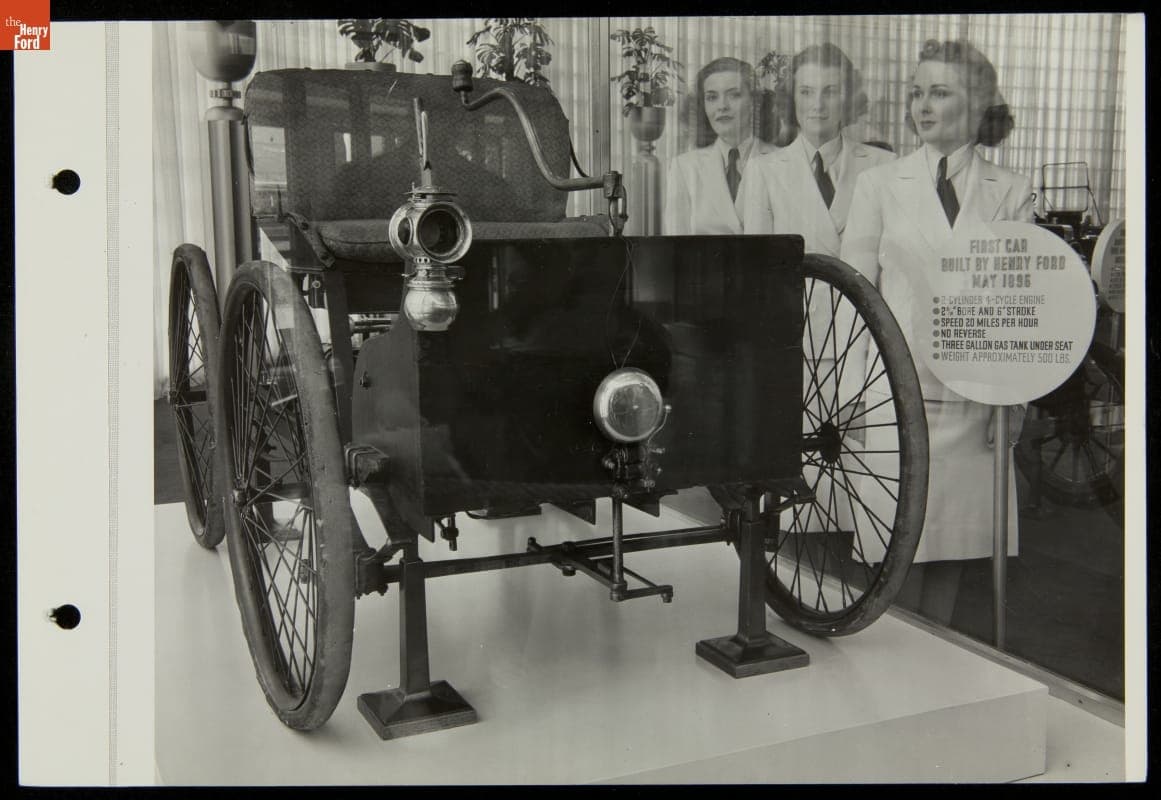 Quadricycle at Ford Exposition, New York World's Fair, 1939