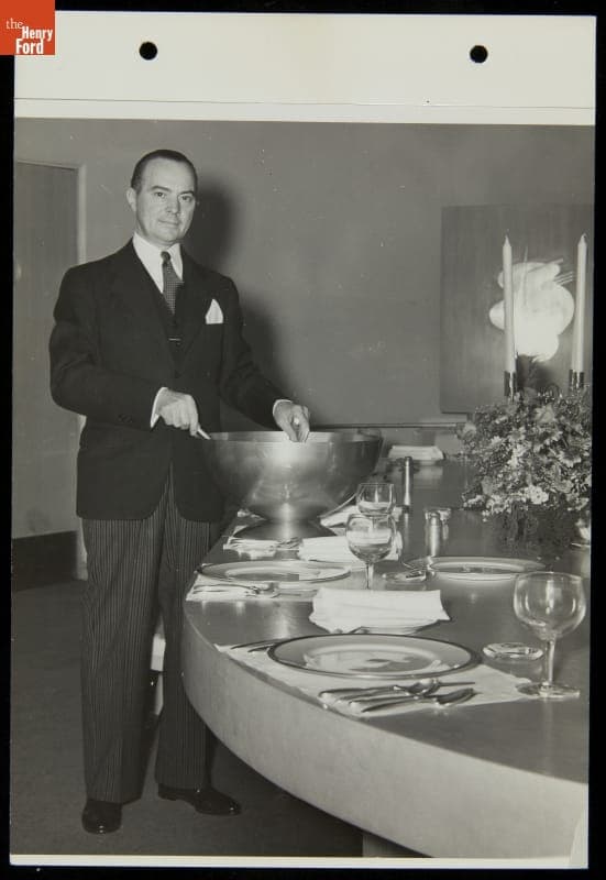 Maitre d'Hotel Ernest, Ford Exposition, New York World's Fair, 1939