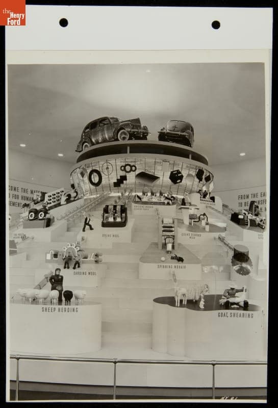Wool Display, Ford Exposition, New York World's Fair, 1939