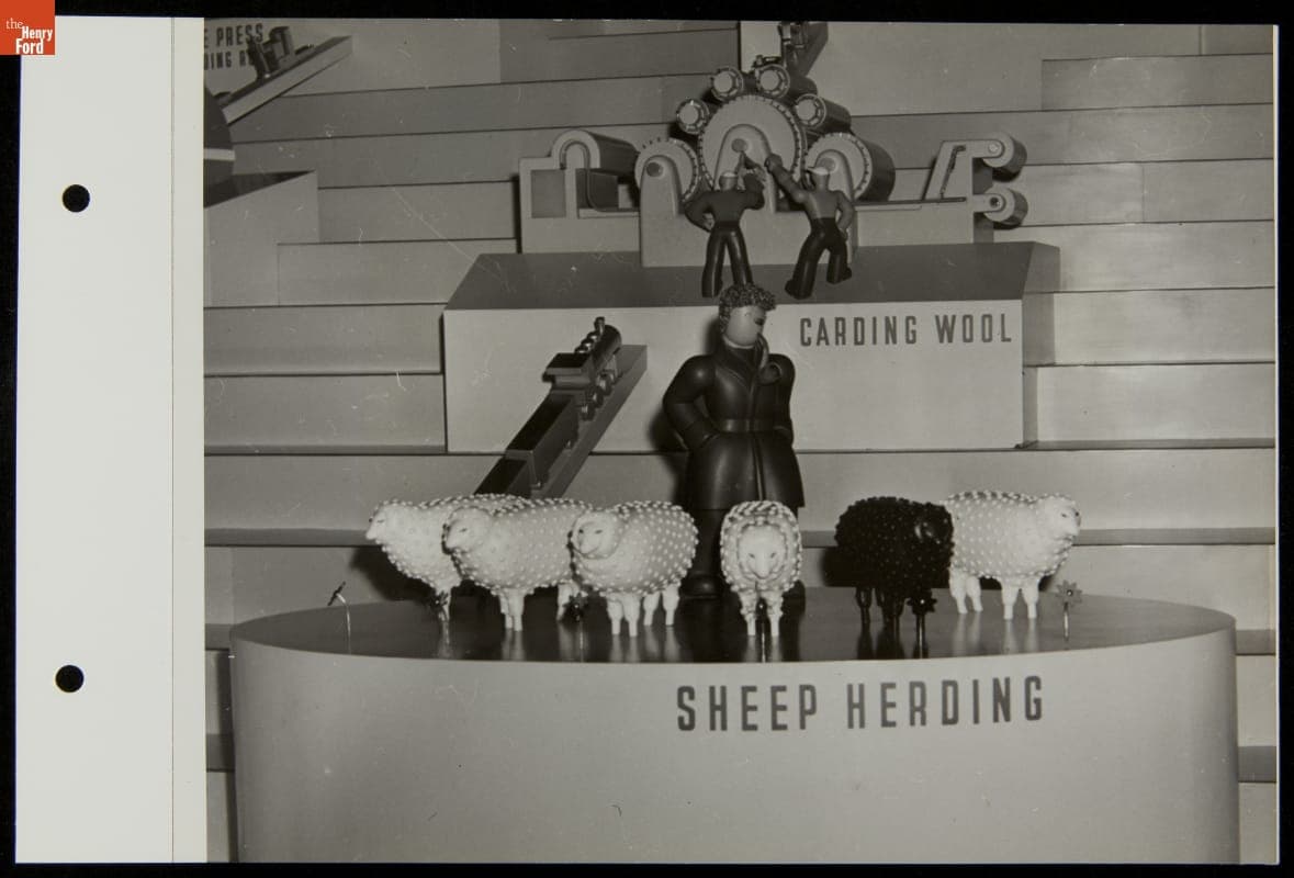 Wool Display, Ford Exposition, New York World's Fair, 1939