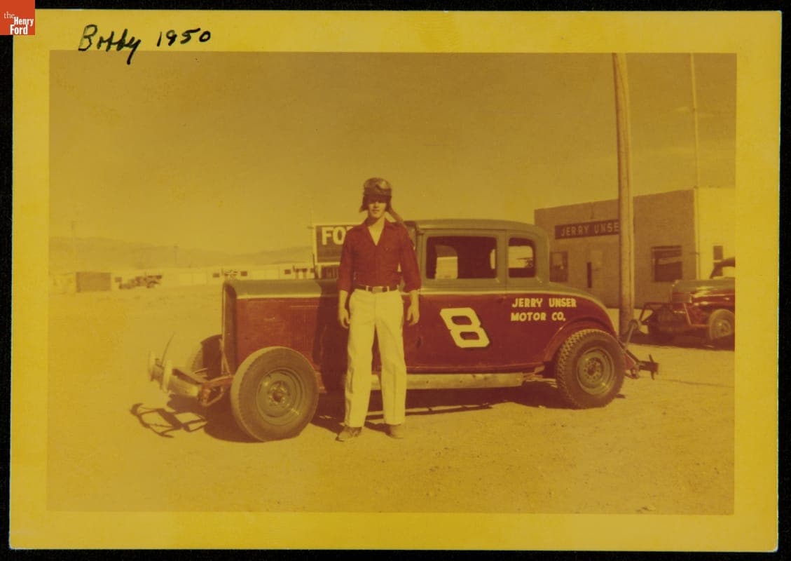 Bobby Unser--Photographs--Racing--1946-1953 Speedway Park--Item1