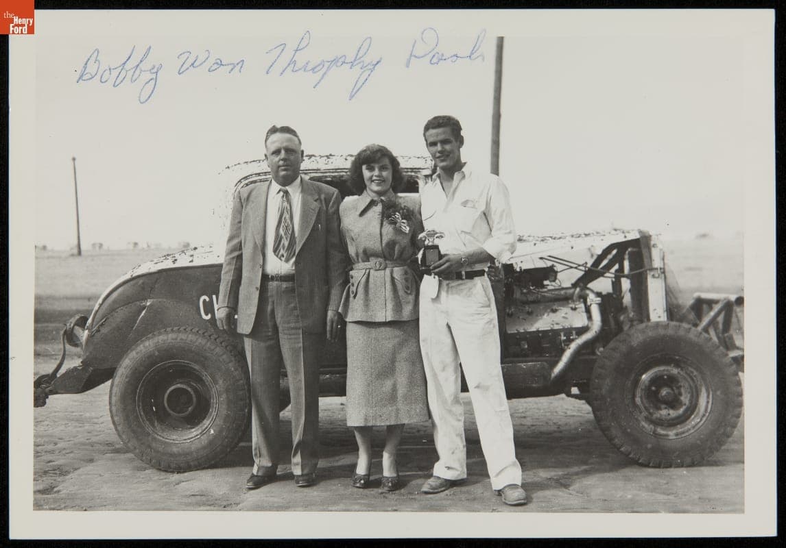 Bobby Unser--Photographs--Racing--1946-1953 Speedway Park--Item32
