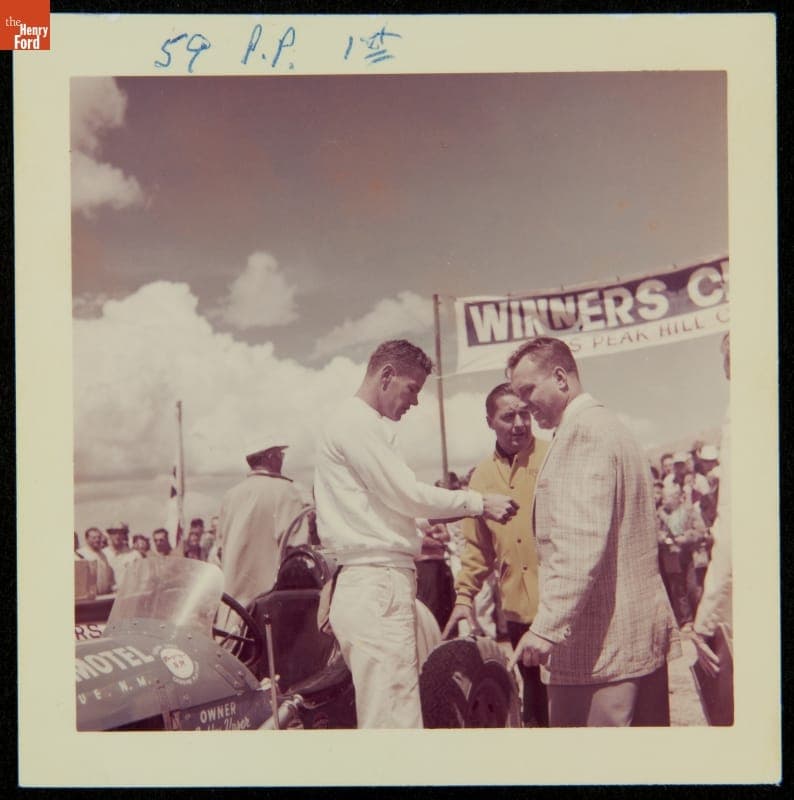 Bobby Unser--Photographs--Racing--1959 Pikes Peak--Item5