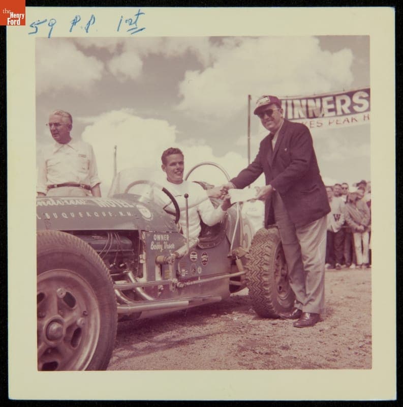 Bobby Unser--Photographs--Racing--1959 Pikes Peak--Item6