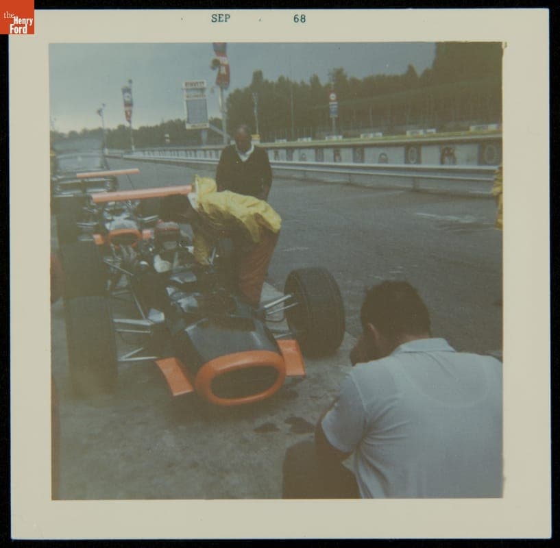Bobby Unser Collection--Photographs--Racing--1968 Formula 1--Item20
