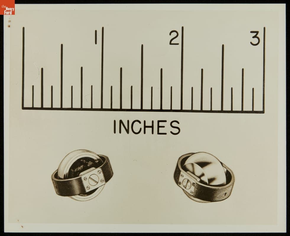 Scale Drawing of Gyro-Spin Motor, circa 1957