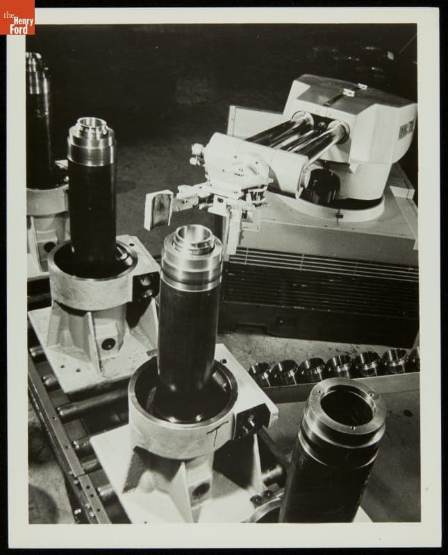 Unimate Industrial Robot in Use, 1966-1975
