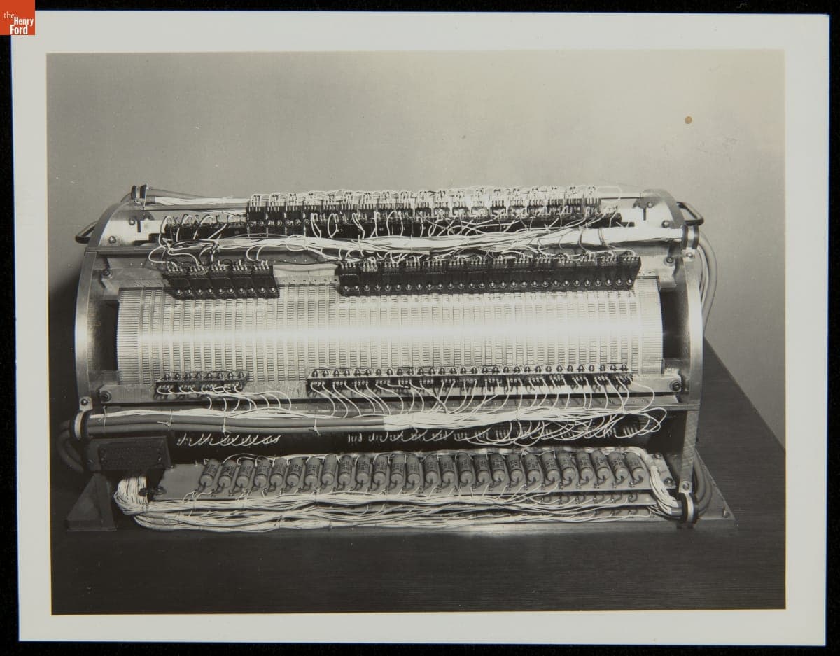 Dynastat Magnetic Memory Drum, 371 Series, 1960