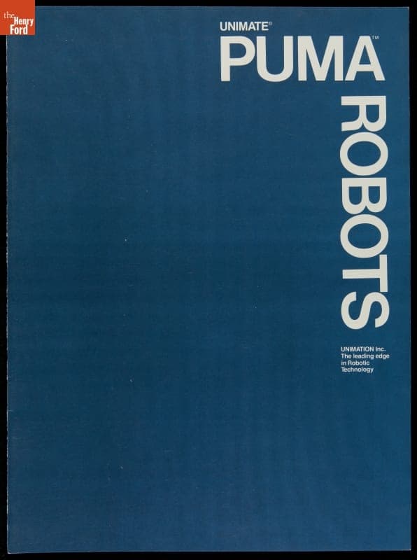 Unimate Puma Robots, Unimation Inc., 1981