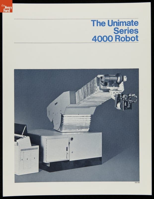The Unimate Series 4000 Robot, Unimation Inc., 1976-1982