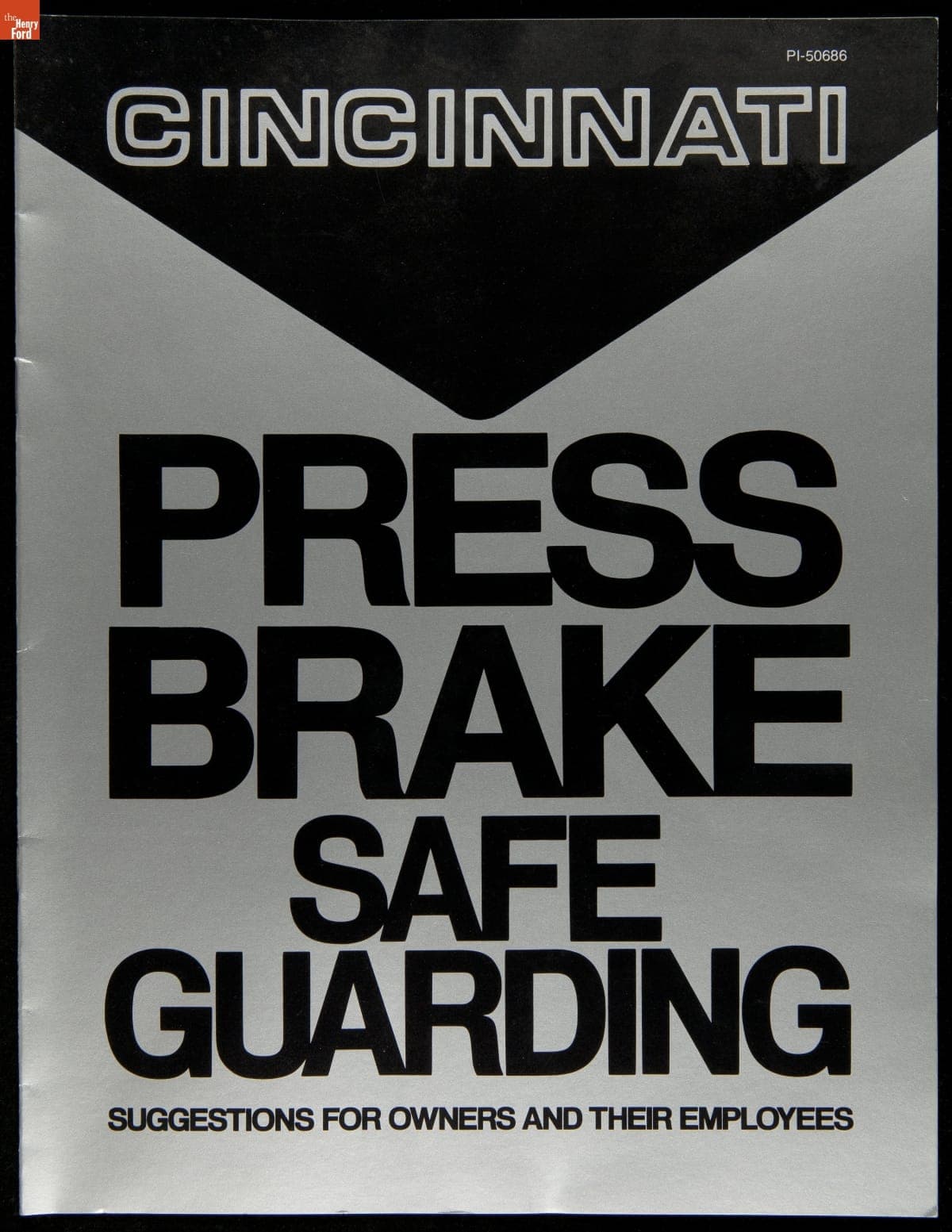 Cincinnati Incorporated Brochure, "Press Brake Safe Guarding," 1979