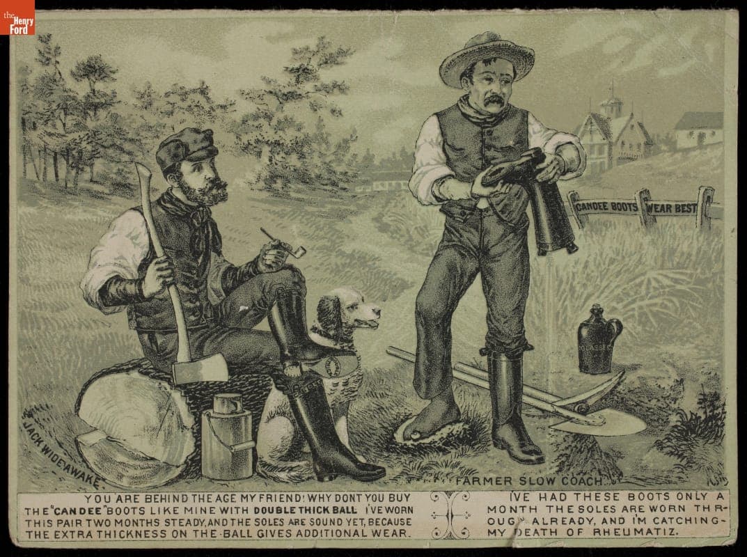 Trade Card for Candee Boots, L. Candee & Co., 1870-1900