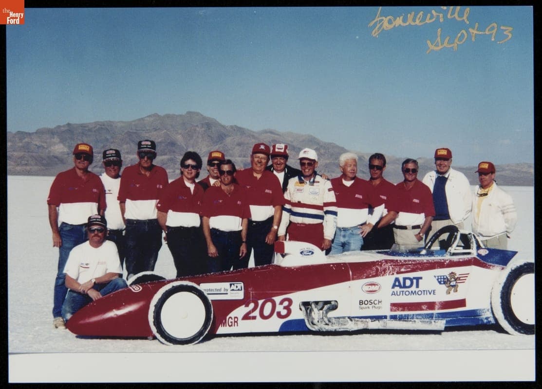 Bobby Unser Collection--Photographs--Racing--1993 Bonneville Record--Item6