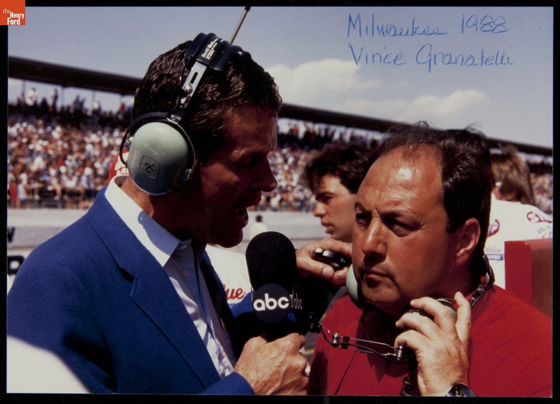 Bobby Unser Collection--Photographs--Family--ABC TV--Item1