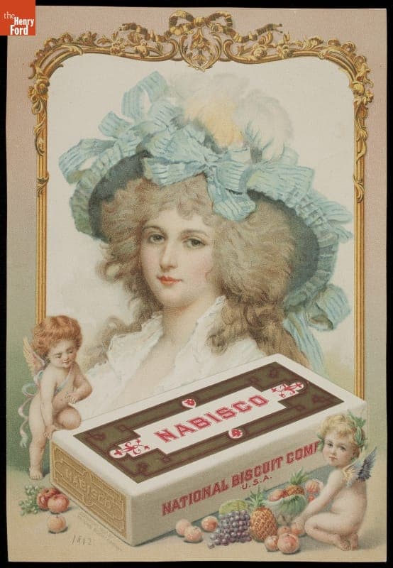 Trade Card for Sugar Wafer Cookies, National Biscuit Company, 1902