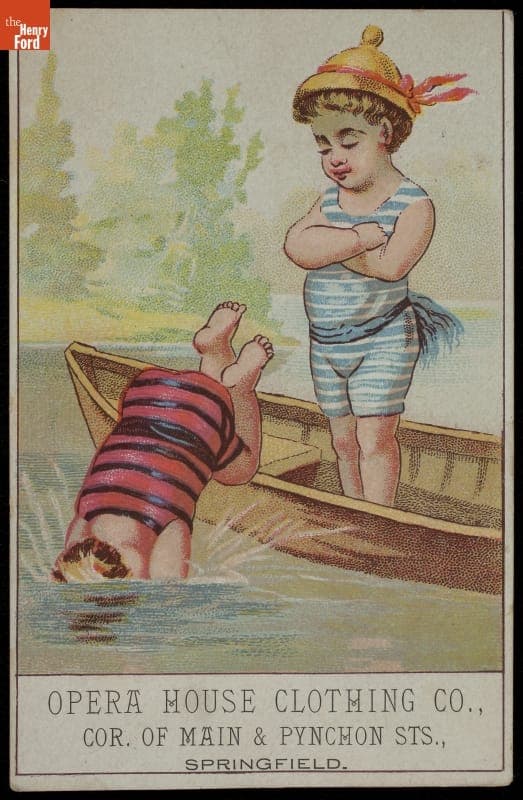 Trade Card for the Opera House Clothing Company, 1880-1900