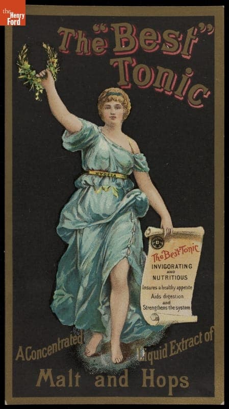 Trade Card for "Best Tonic," Philip Best Brewing Co., 1870-1900