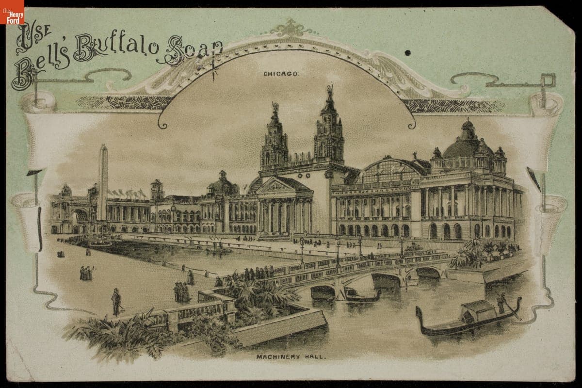 Trade Card for Bell's Soap, R.W. Bell Mfg. Co., 1893-1894