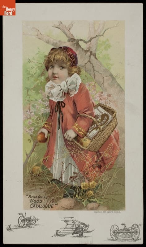 Trade Card for Walter A. Wood Mowers and Reapers, Walter A. Wood Mowing and Reaping Machine Co., 1890