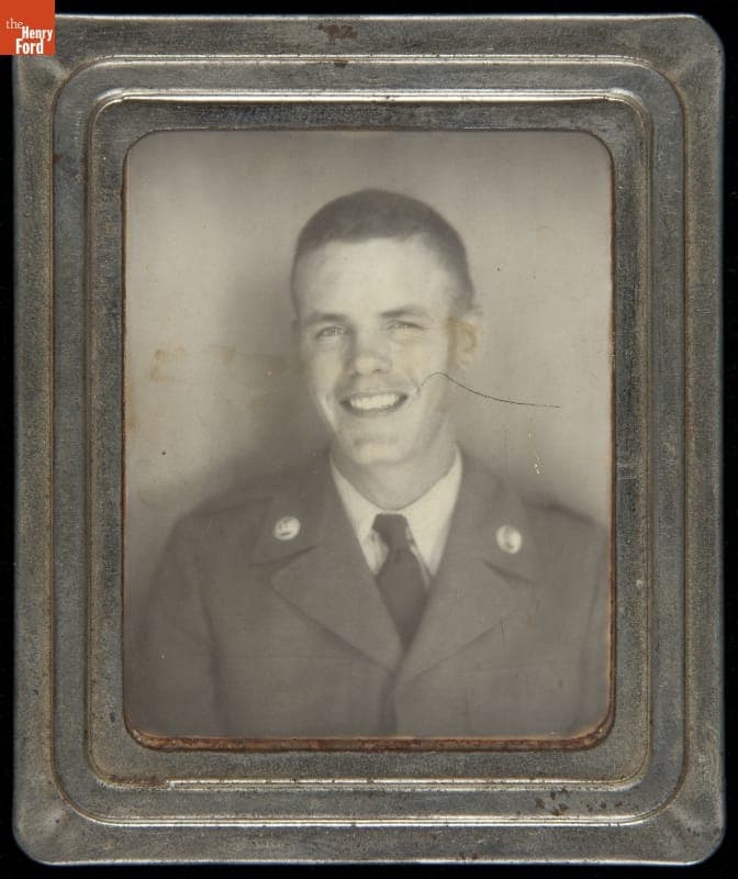 Bobby Unser Collection--Photographs--Family--Bobby Unser Military--Item1