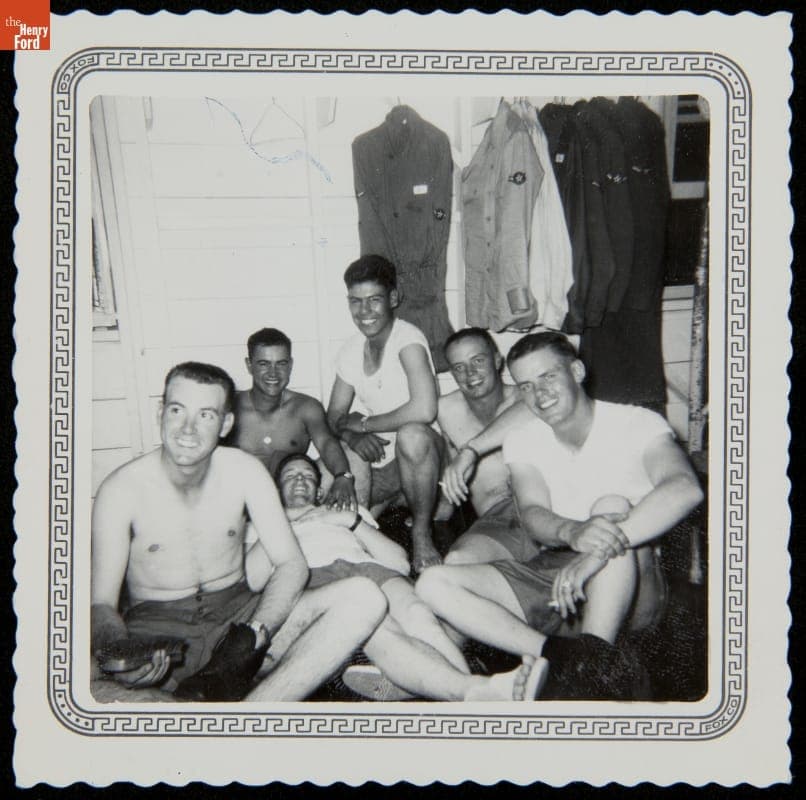 Bobby Unser Collection--Photographs--Family--Bobby Unser Military--Item3