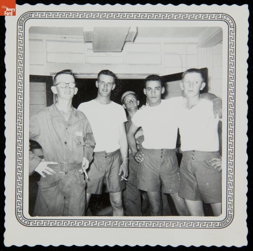 Bobby Unser Collection--Photographs--Family--Bobby Unser Military--Item4