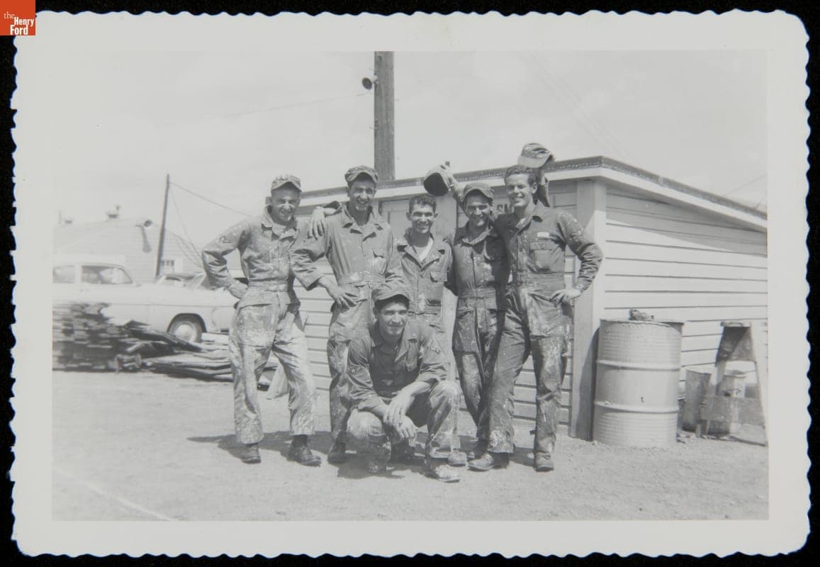 Bobby Unser Collection--Photographs--Family--Bobby Unser Military--Item5