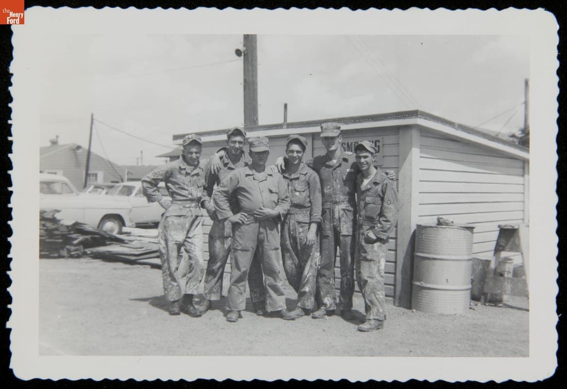 Bobby Unser Collection--Photographs--Family--Bobby Unser Military--Item6