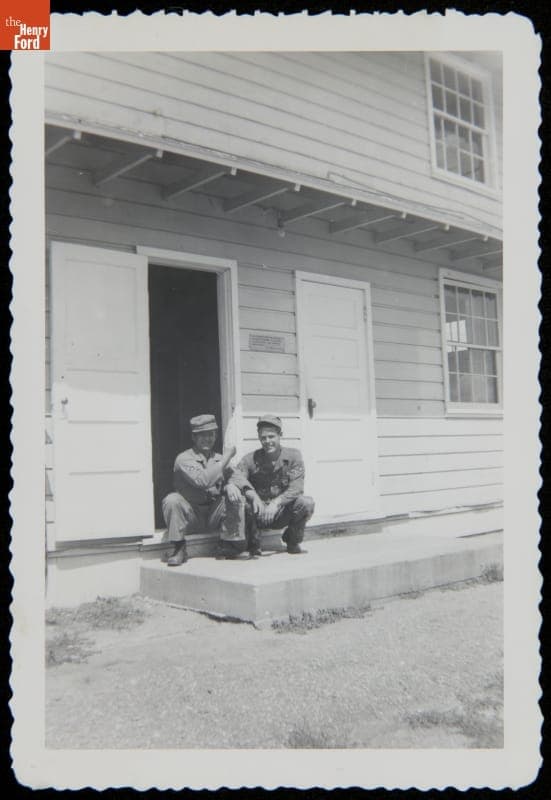 Bobby Unser Collection--Photographs--Family--Bobby Unser Military--Item10