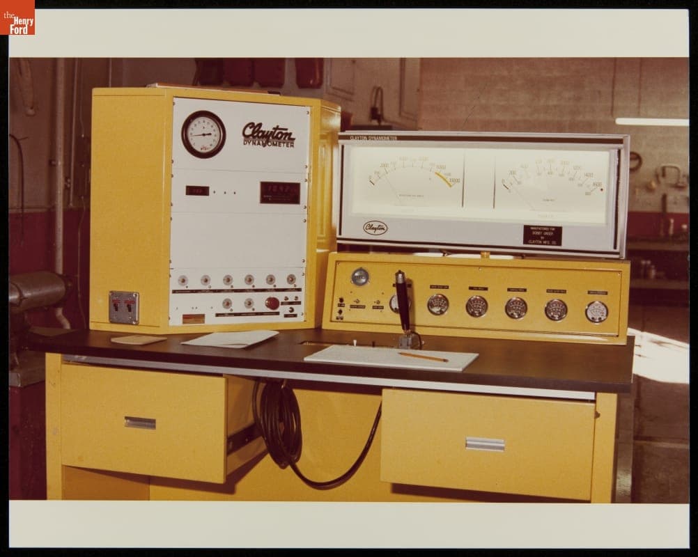 Bobby Unser Collection--Photographs--Family--Clayton Dynamometer--Item11