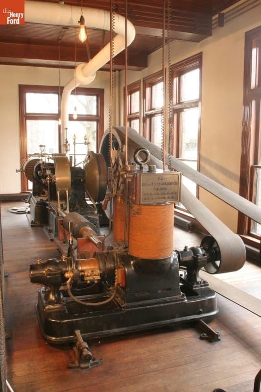 Beck Twin Compound Engine, circa 1890
